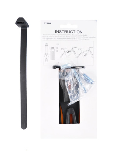Замок вело платини Lock Tonyon TY3916