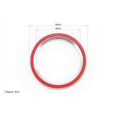 Підшипник MTB керма (52х40х8х45°) 2RS, NHB-15