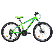 ВЕЛОСИПЕД 24 MTB AL "CARTER" зелений