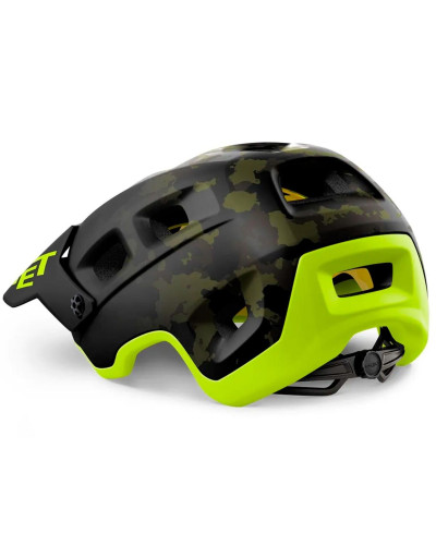 Шолом MET Terranova MIPS CE Camo Lime Green | Matt M (56-58)