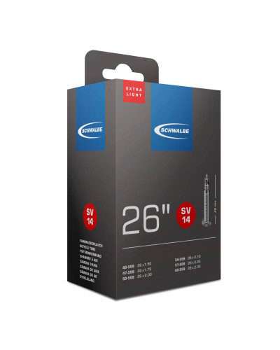 Камера Schwalbe SV 14 Extra Light 26" (40/60-559) SV 40мм