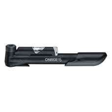 Насос компактний ONRIDE Counter 10 пластиковий, 25см, з манометром макс.тиск 120PSI голівка FV/AV