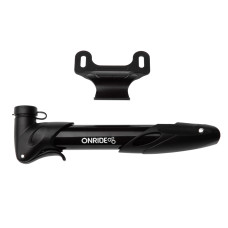 Насос  компактний ONRIDE Breeze пластиковий, 23см, телескопічний макс.тиск 100PSI голівка під FV/AV