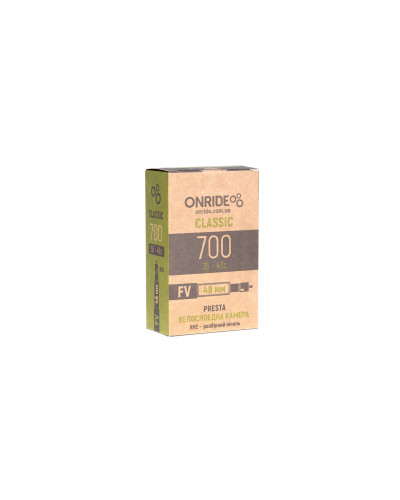 Камера ONRIDE Classic 700x35-43c FV 48 RVC - розбірний ніпель