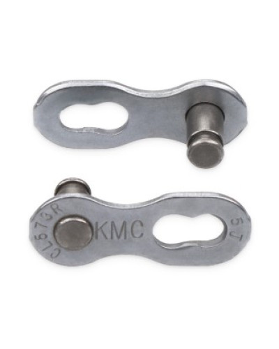 Замок ланцюга KMC 7/8R Silver EPT 8/7/6 шв., уп. 40 шт.