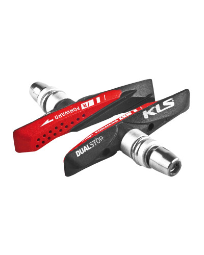 Колодки гальмівні KLS Dualstop V-02 для V-Brake пара