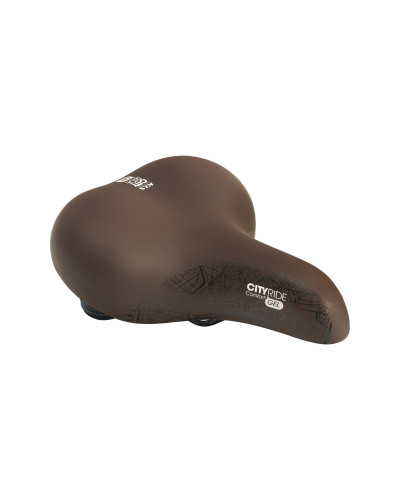 Сідло KLS Cityride гелеве корчневий 260 x 255мм