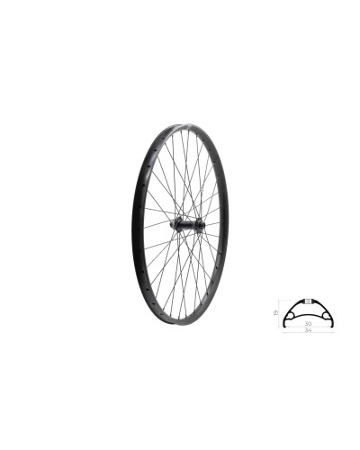 Колесо переднє KLS ASESINO 30 DSC F, 27,5", black