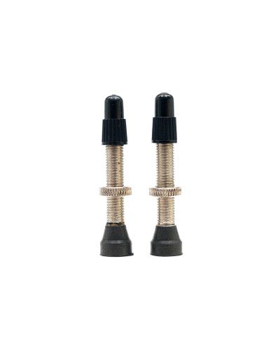 Безкамерний ніпель Stan's Universal Valves, regular, FV 35 мм, латунь, 2 шт.