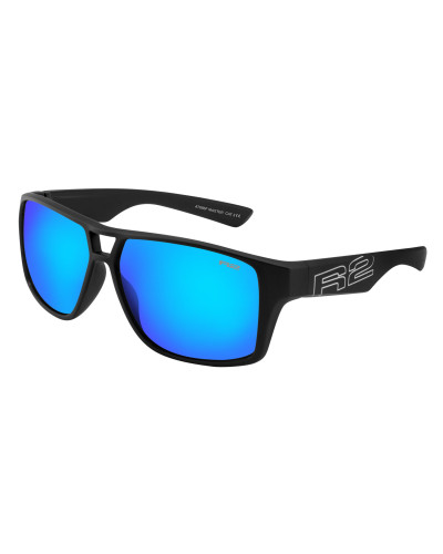 Окуляри R2 MASTER black (TR90), лінза smoke (Polarized TAC), покриття ice blue revo, кат. 3
