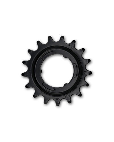 Зірка задня KMC Shimano Narrow 17T чорна 3/32"