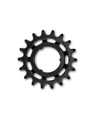 Зірка задня KMC Shimano Narrow 18T чорна 3/32"