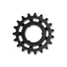 Зірка задня KMC Shimano Narrow 19T чорна 3/32"