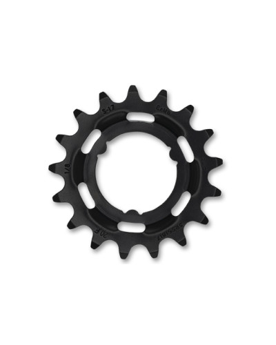 Зірка задня KMC Shimano Wide 17T чорна 1/8"