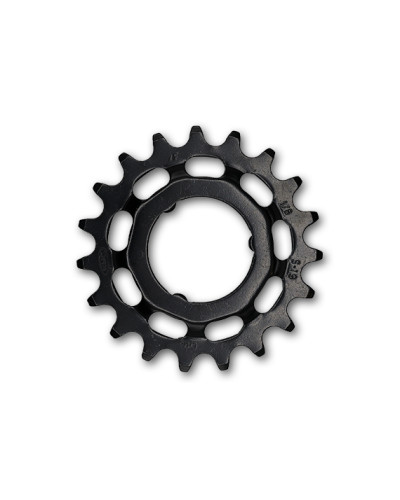 Зірка задня KMC Shimano Wide 19T чорна 1/8"