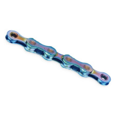 Ланцюг KMC X11 Aurora Blue 11 шв., 118 л. + замок