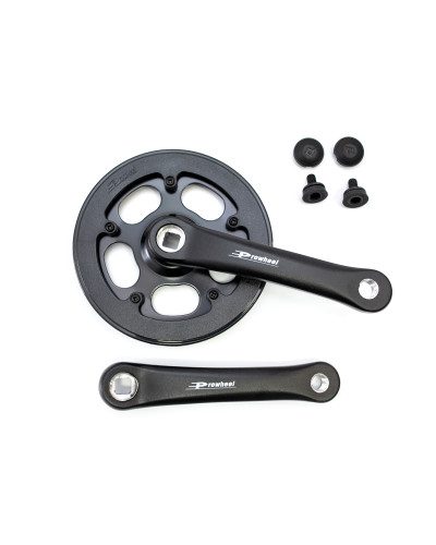 Шатун алюм. L152мм 36T PROWHEEL RA102PP під квадрат чорн.