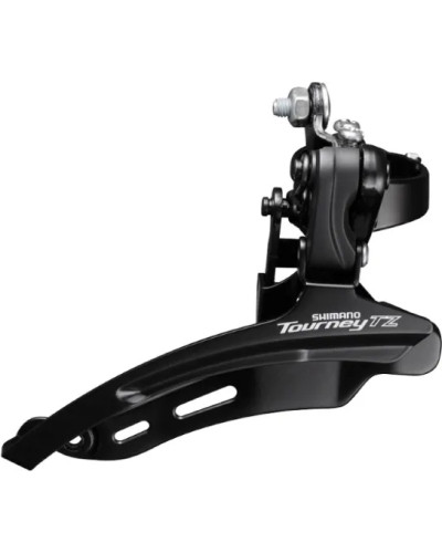 Перемикач перед. верхній хомут в/тяга  max-48T под трубу 31,8мм чорний SHIMANO FD-TZ510
