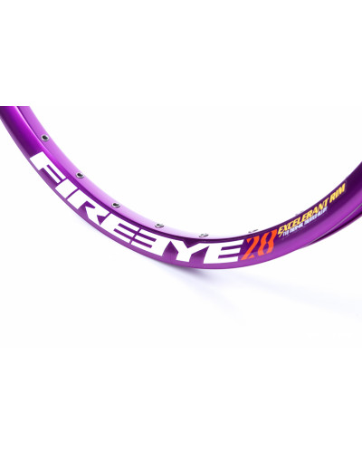 Обід FireEye Excelerant 28 26" 32 отвори під диск фіолетовий