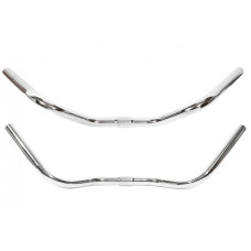 Кермо сталь 25.4 L590 підйом:70mm срiблястий