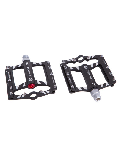 Педалі Mpeda ALNC-1028 алюм. платформа на 3 пром. підшипн. чорний