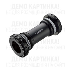 Каретка Prowheel PW-BB68+ стандарт Hollowtech II, під BSA різьбу, чорна