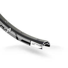 Обід Rodi BLACKROCK 23  26", 559x23, 32 отв., AV, V-br, пістонований, чорний