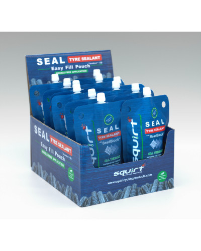 Герметик Squirt SEAL BeadBlock® 120 мл з гранулами (тюбик) 12 шт / коробка